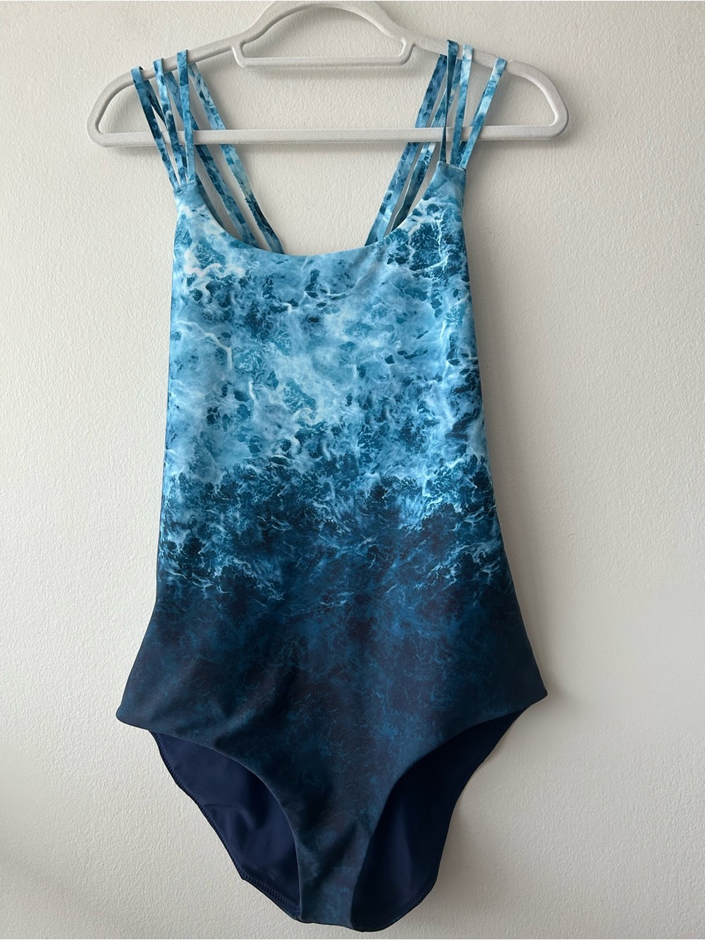 Lululemon Strappy Back One Piece
Deep Sea Hero Blue Swimsuit - Picture 3 of 10